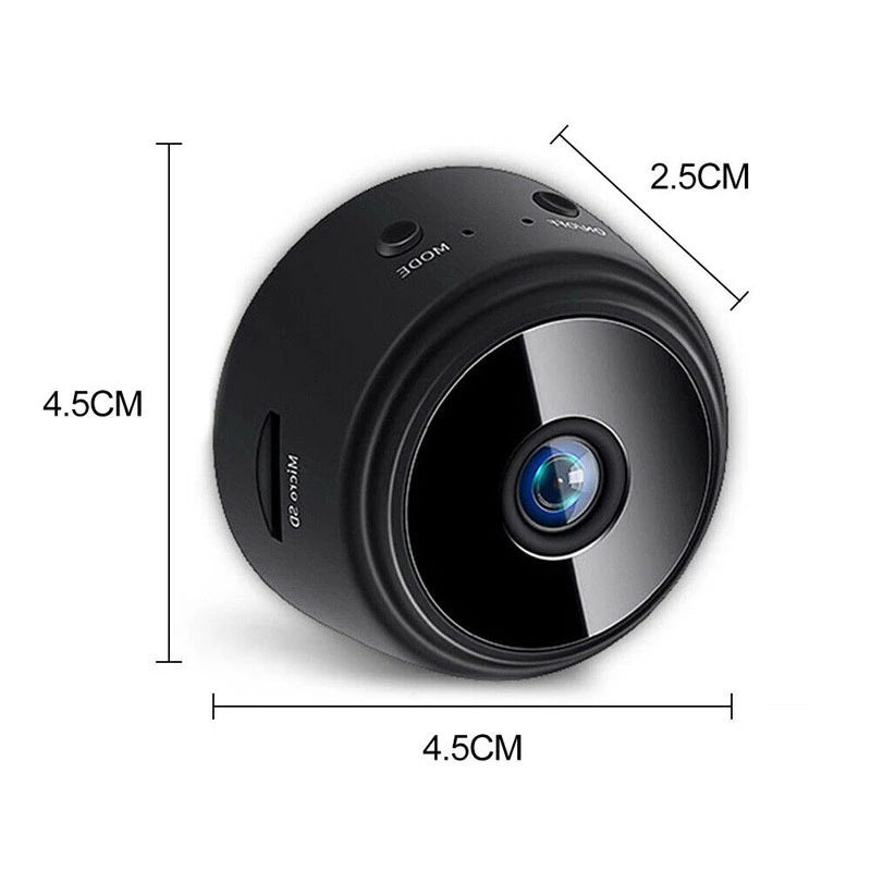 Smart Mini Security Camera – HD Night Vision WiFi Surveillance