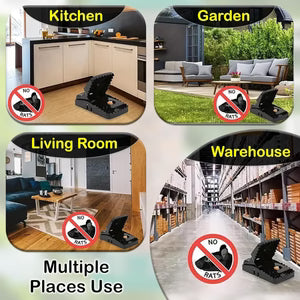 Automatic Mouse Trap – Reusable & Safe Rodent Catcher