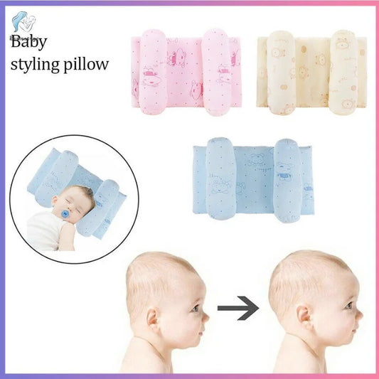 Baby Head Shaping Pillow with Side Support