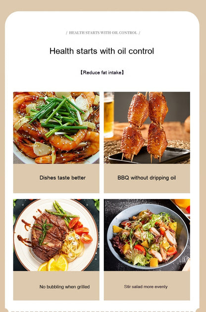 Oil Spray Bottle – Multifunctional Cooking & Kitchen Sprayer