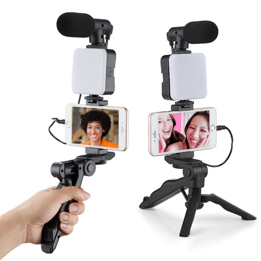 Smartphone & Camera Vlogging Studio Kit – U-Shape Video Rig