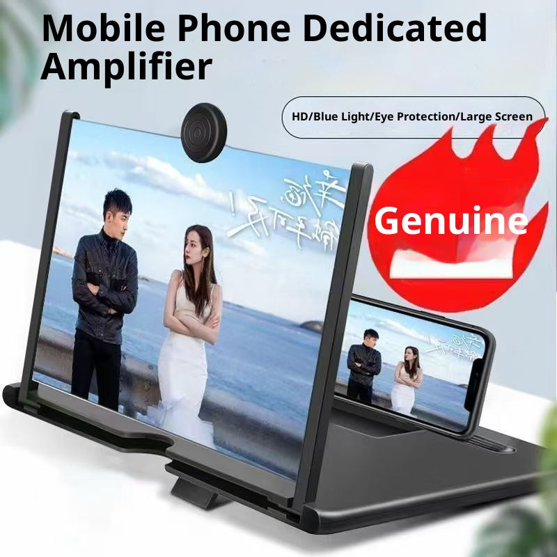 Mobile Screen Magnifier 3D Enlarged Display Stand for Smartphones Eyes Protection