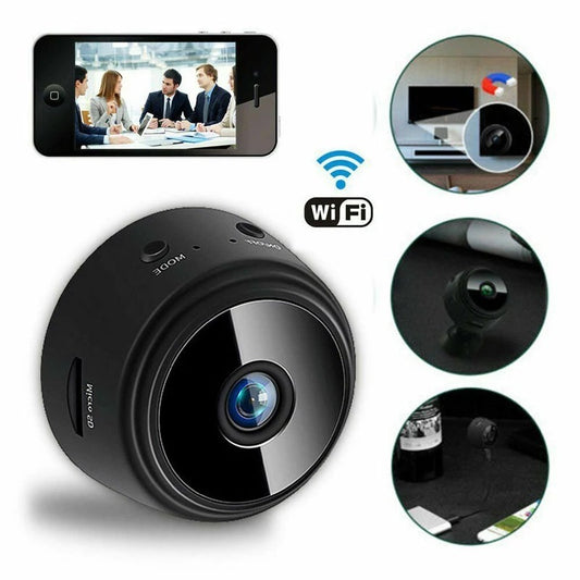 Smart Mini Security Camera – HD Night Vision WiFi Surveillance