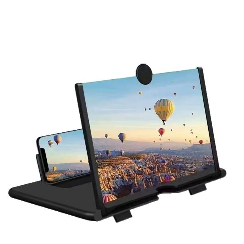 Mobile Screen Magnifier 3D Enlarged Display Stand for Smartphones Eyes Protection
