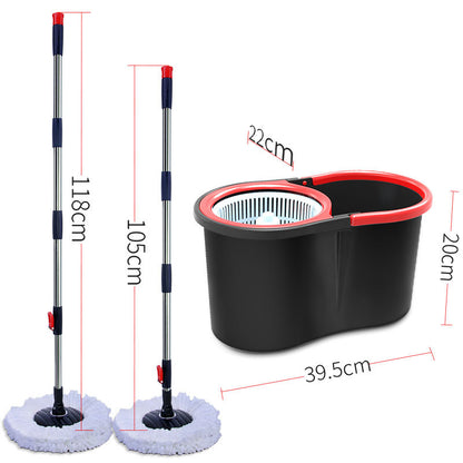 360 Spin Cleaning Mop – Dual Bucket Floor Cleaning System