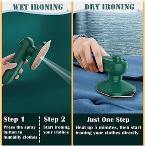 Portable Mini Ironing Machine – Handheld Travel Iron