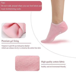 SPA Gel Socks – Moisturizing & Softening Foot Care Socks